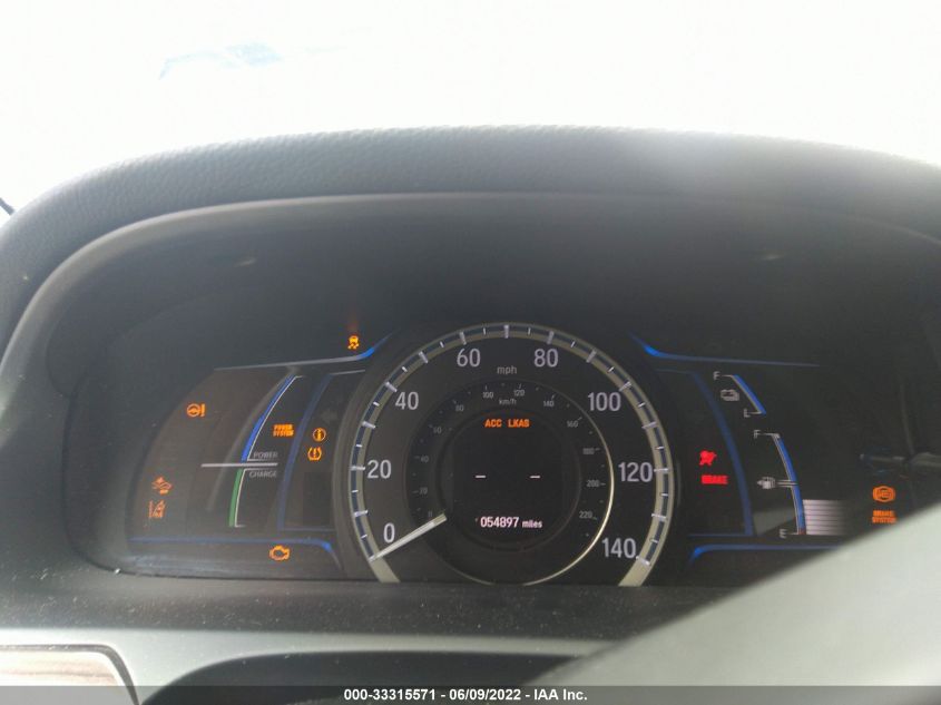 2017 HONDA ACCORD HYBRID EX-L JHMCR6F5XHC016966