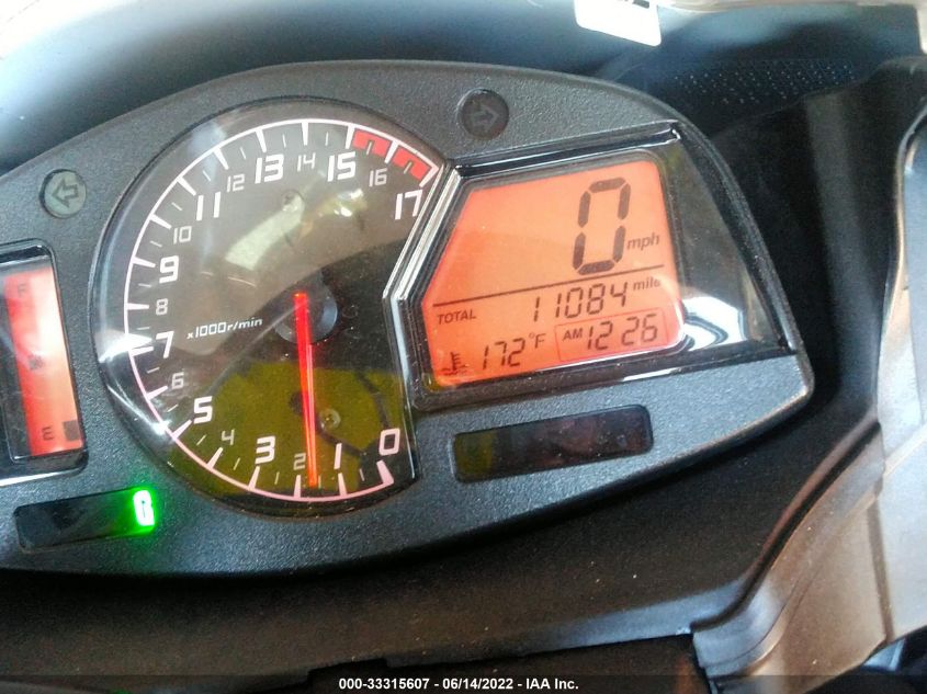2016 HONDA CBR600 RR JH2PC40J1GK200851