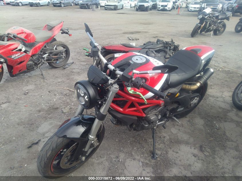 2011 DUCATI MONSTER 796 ZDM1RANN3BB035082