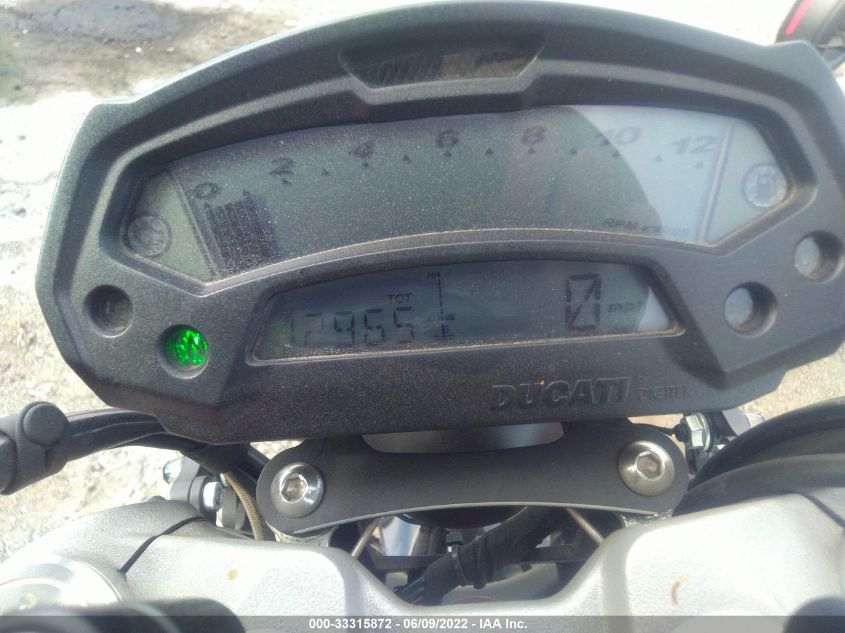 2011 DUCATI MONSTER 796 ZDM1RANN3BB035082