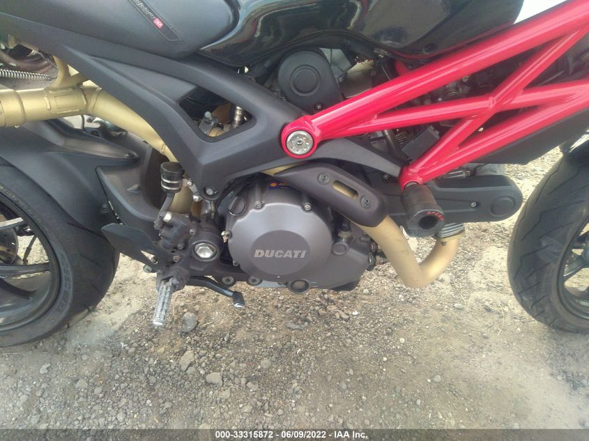 2011 DUCATI MONSTER 796 ZDM1RANN3BB035082