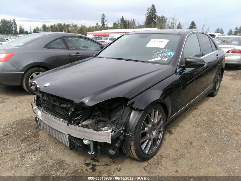2013 MERCEDES-BENZ C-CLASS C 250 WDDGF4HB9DR267526