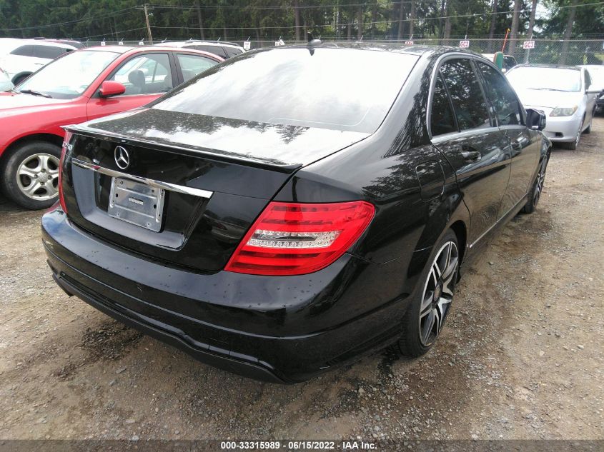 2013 MERCEDES-BENZ C-CLASS C 250 WDDGF4HB9DR267526