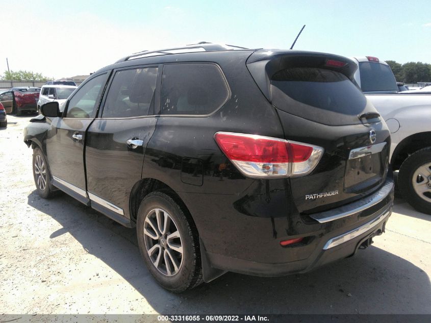 2013 NISSAN PATHFINDER SL 5N1AR2MN4DC675751