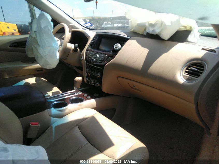 2013 NISSAN PATHFINDER SL 5N1AR2MN4DC675751