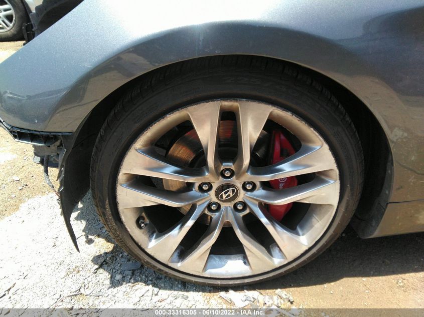 2013 HYUNDAI GENESIS COUPE 3.8 TRACK KMHHU6KJ7DU108867