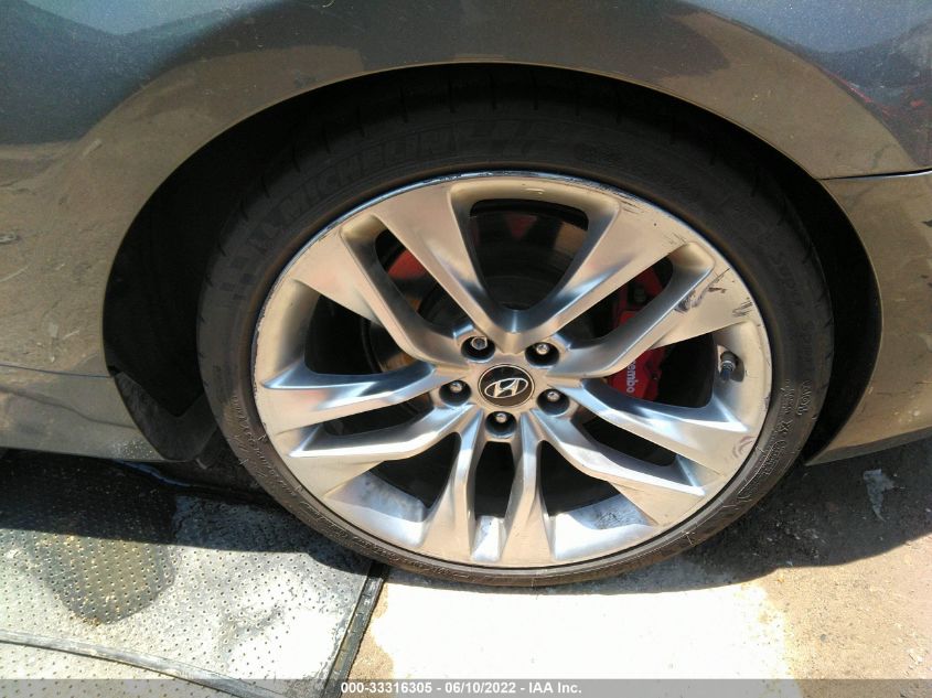 2013 HYUNDAI GENESIS COUPE 3.8 TRACK KMHHU6KJ7DU108867