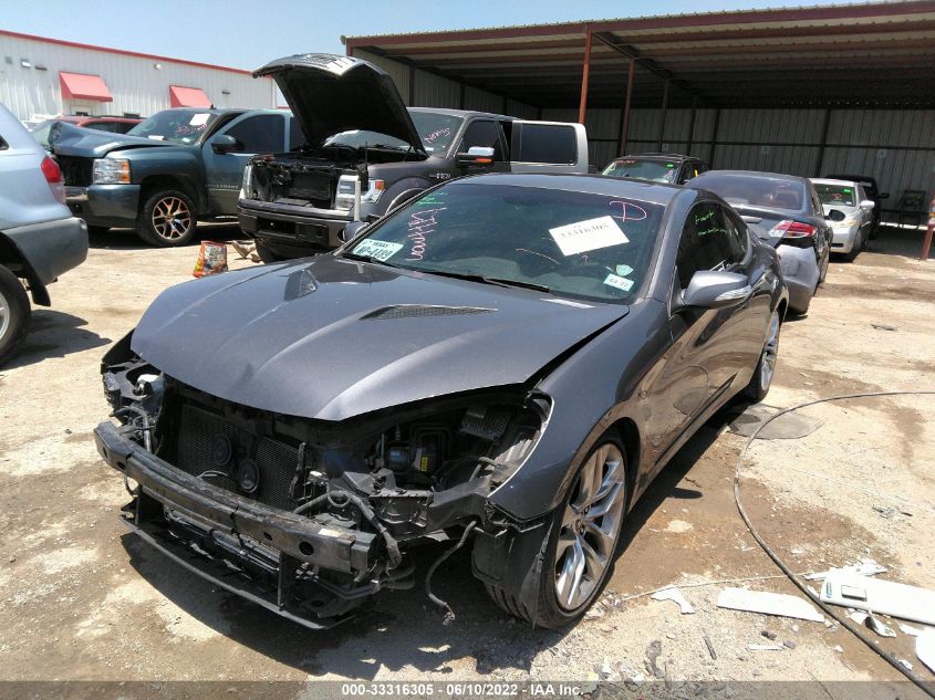 2013 HYUNDAI GENESIS COUPE 3.8 TRACK KMHHU6KJ7DU108867