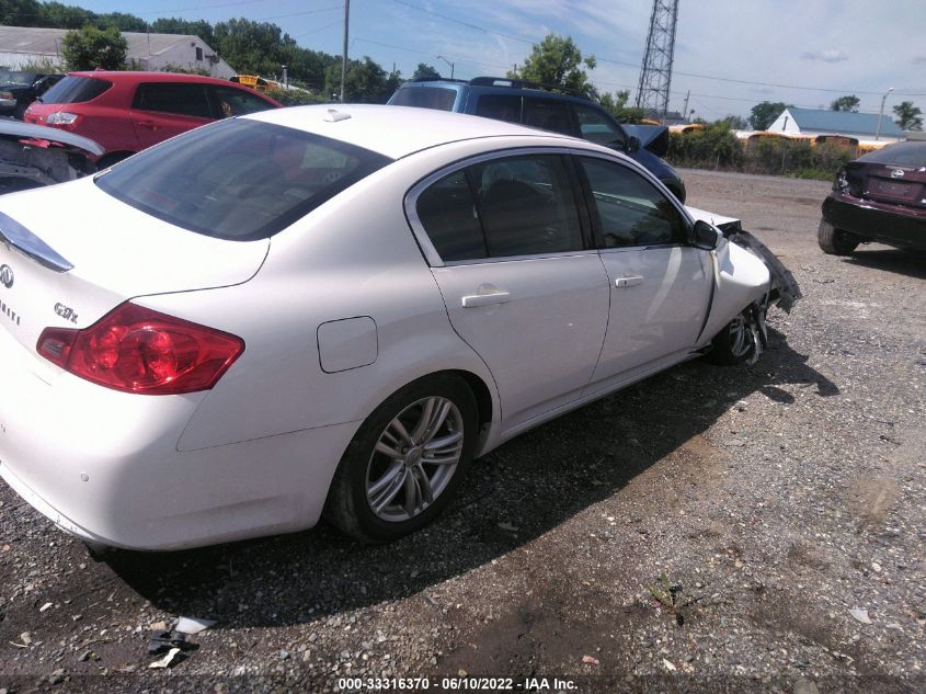2013 INFINITI G37 SEDAN X JN1CV6AR4DM358430