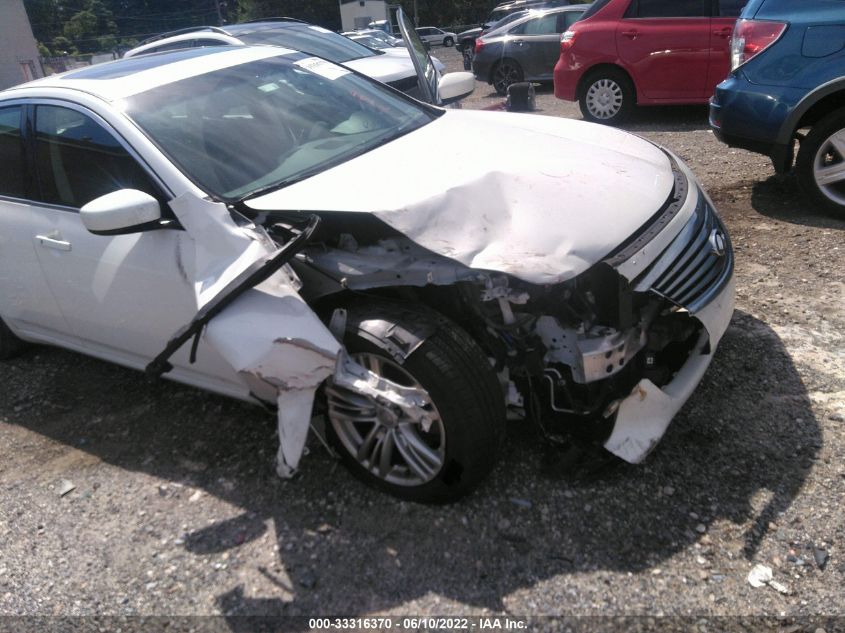 2013 INFINITI G37 SEDAN X JN1CV6AR4DM358430