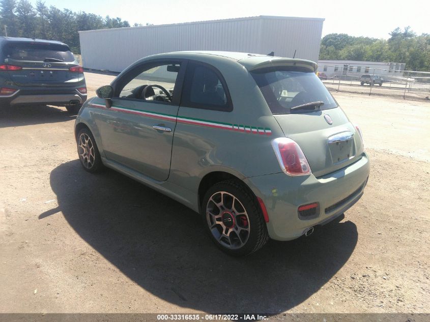 2015 FIAT 500 POP 3C3CFFARXFT680940