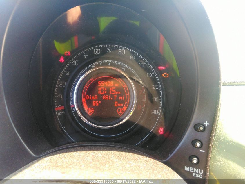 2015 FIAT 500 POP 3C3CFFARXFT680940