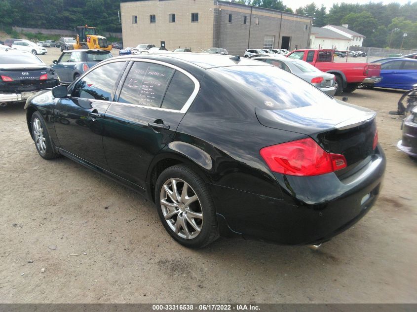 2013 INFINITI G37 SEDAN X JN1CV6AR3DM350187
