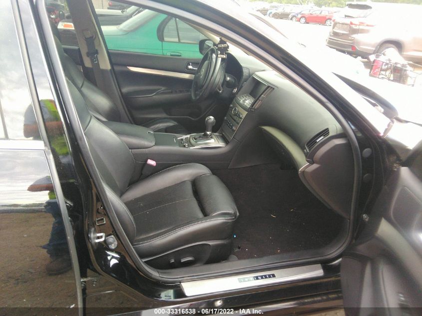 2013 INFINITI G37 SEDAN X JN1CV6AR3DM350187