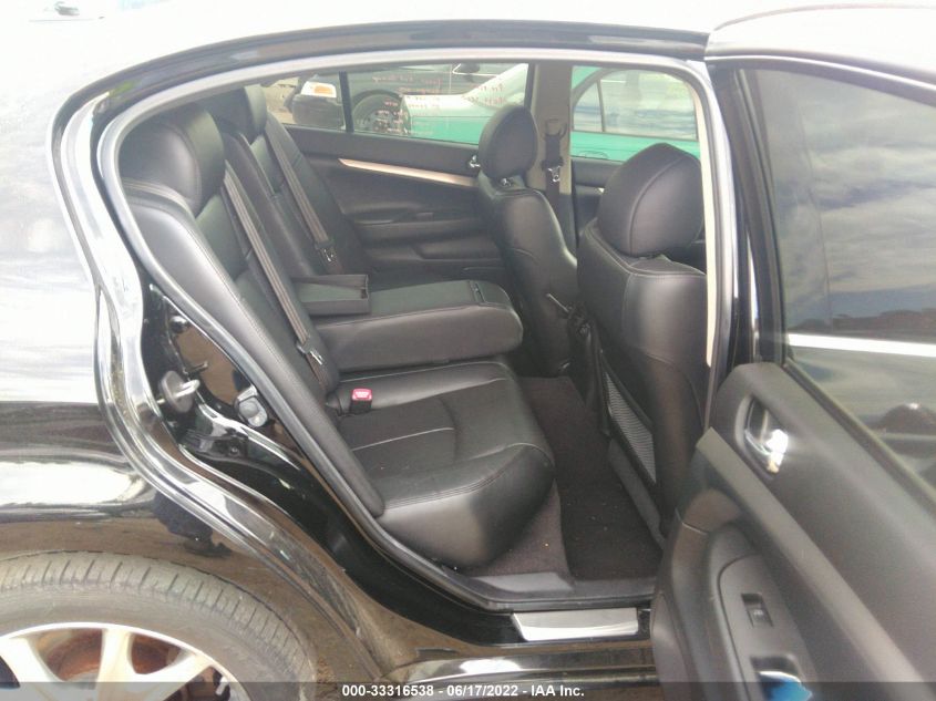 2013 INFINITI G37 SEDAN X JN1CV6AR3DM350187