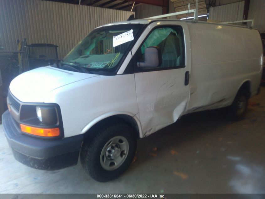 2016 CHEVROLET EXPRESS CARGO VAN 1GCWGAFF8G1132130