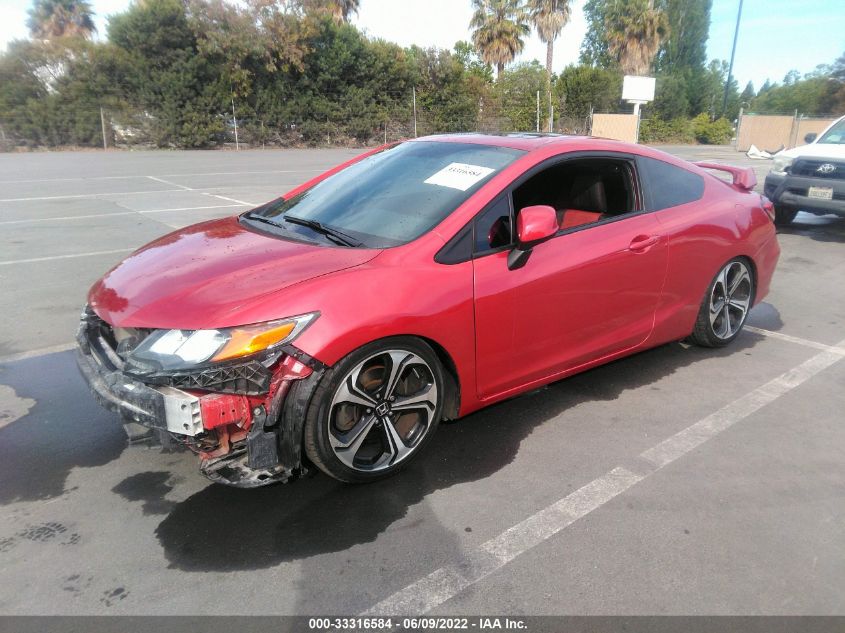 2014 HONDA CIVIC COUPE SI 2HGFG4A51EH700637