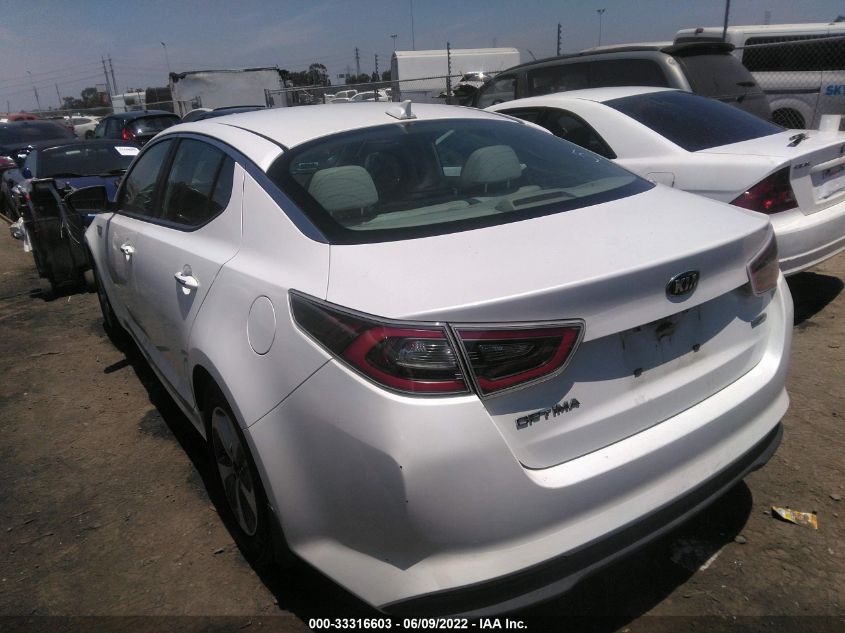 2014 KIA OPTIMA HYBRID LX KNAGM4AD2E5068206