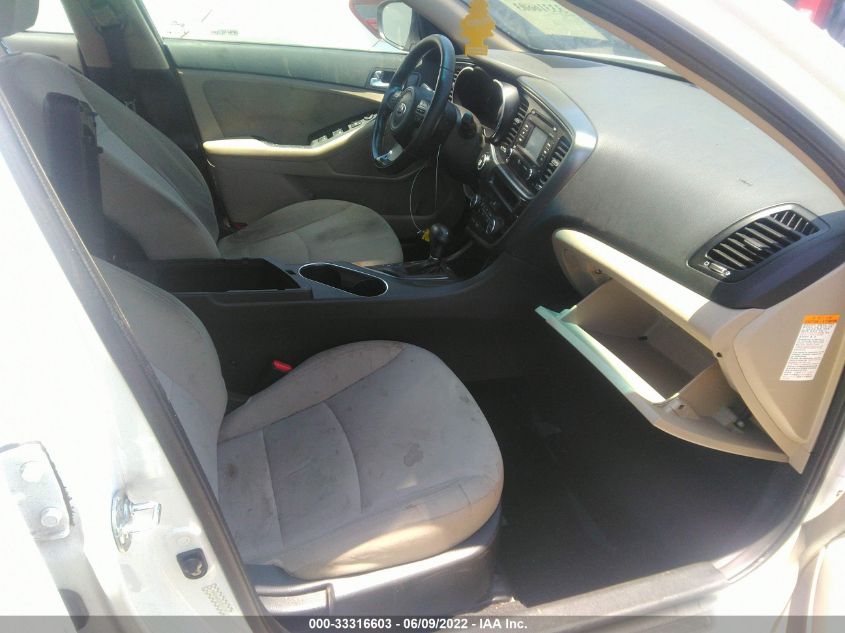2014 KIA OPTIMA HYBRID LX KNAGM4AD2E5068206