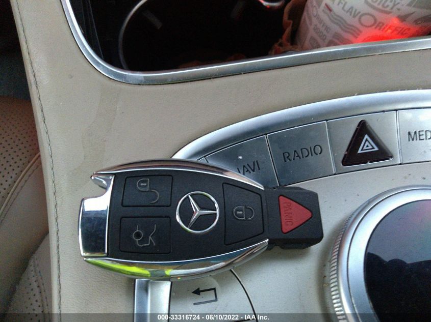 2014 MERCEDES-BENZ S-CLASS S 550 WDDUG8CB3EA052044