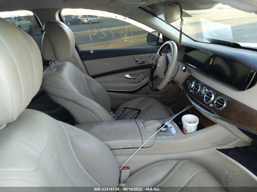 2014 MERCEDES-BENZ S-CLASS S 550 WDDUG8CB3EA052044