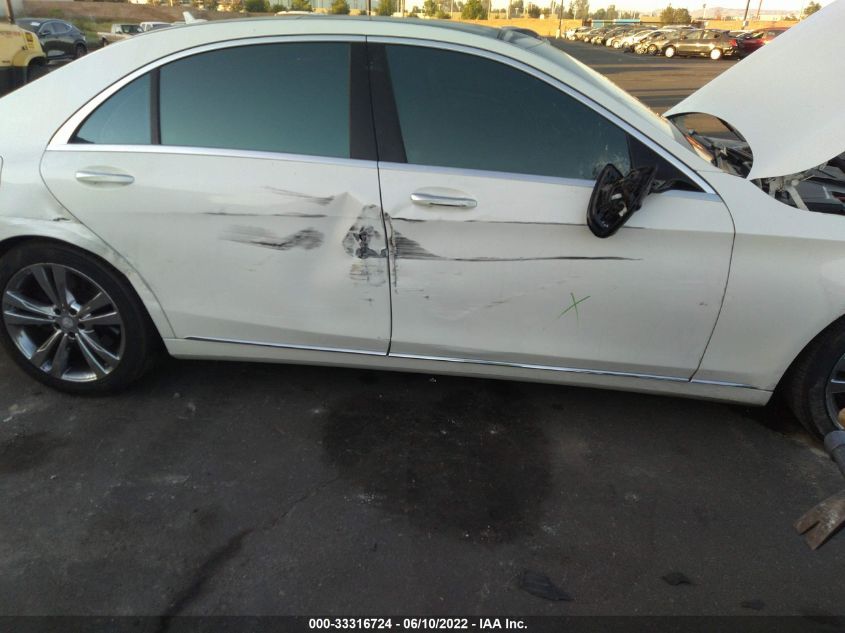 2014 MERCEDES-BENZ S-CLASS S 550 WDDUG8CB3EA052044
