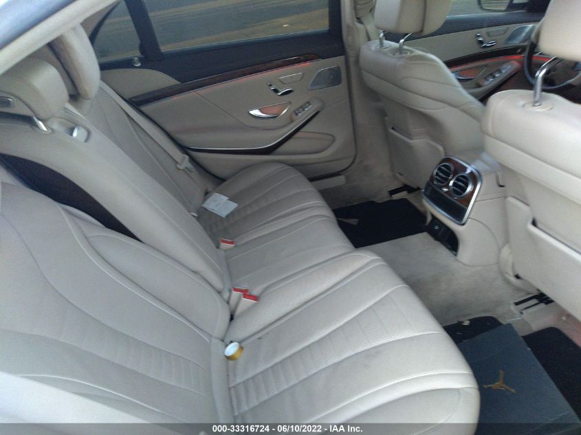 2014 MERCEDES-BENZ S-CLASS S 550 WDDUG8CB3EA052044