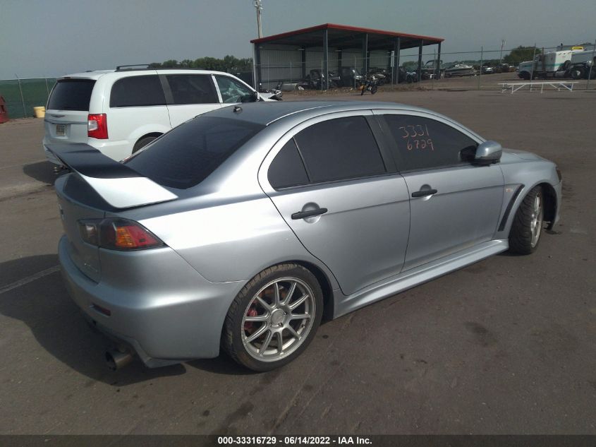 2013 MITSUBISHI LANCER EVOLUTION GSR JA32W8FV2DU009000