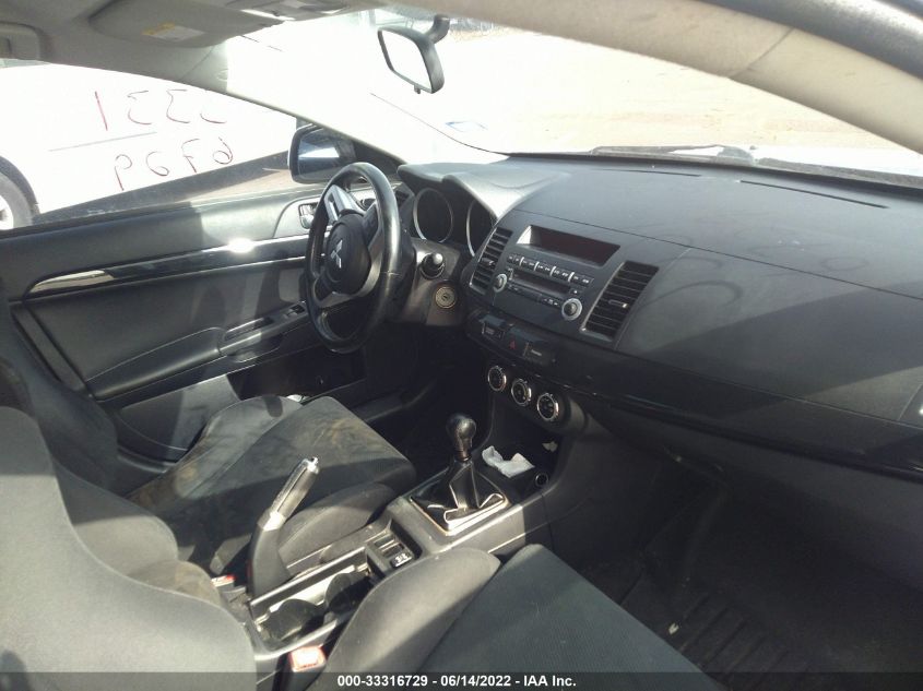 2013 MITSUBISHI LANCER EVOLUTION GSR JA32W8FV2DU009000