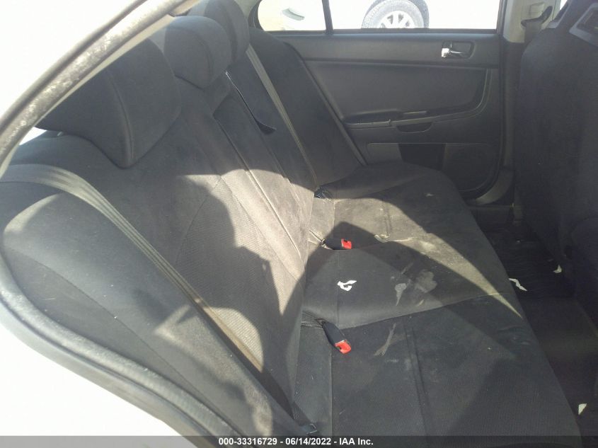 2013 MITSUBISHI LANCER EVOLUTION GSR JA32W8FV2DU009000