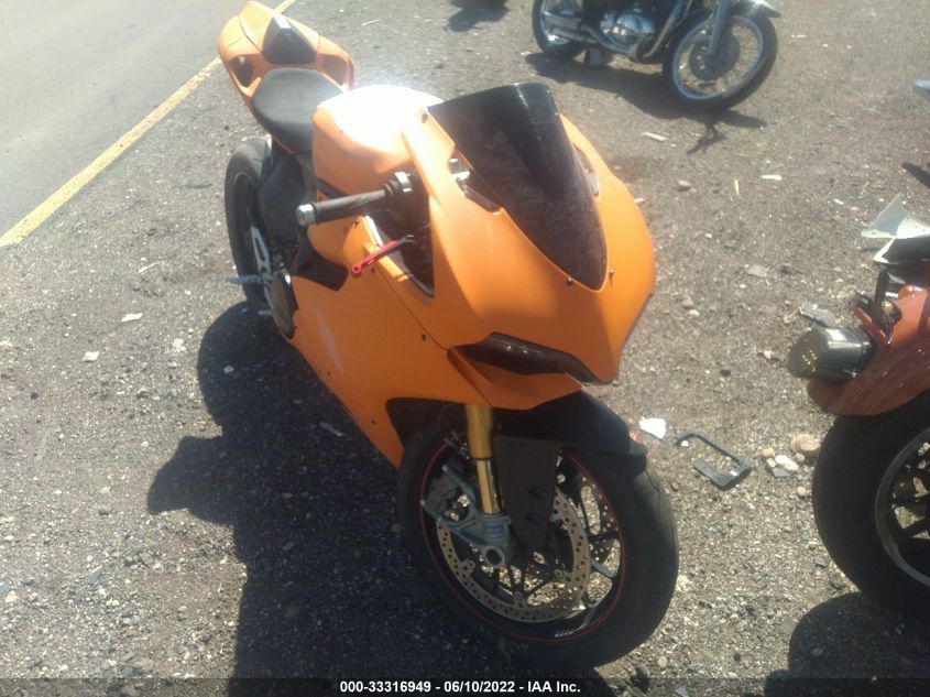 2014 DUCATI SUPERBIKE 1199 PANIGALE/S ZDM14BPWXEB018505