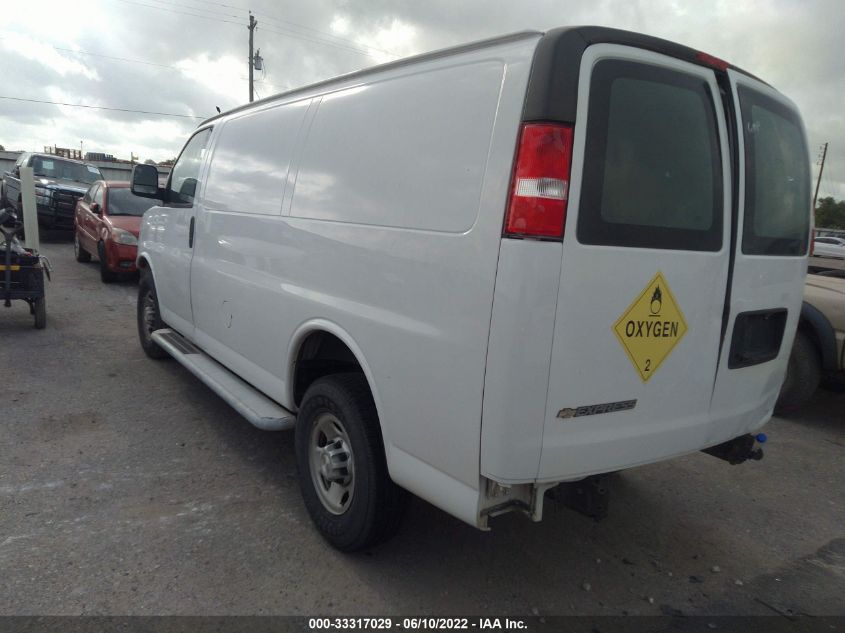 2019 CHEVROLET EXPRESS CARGO VAN 1GCWGAFGXK1219013
