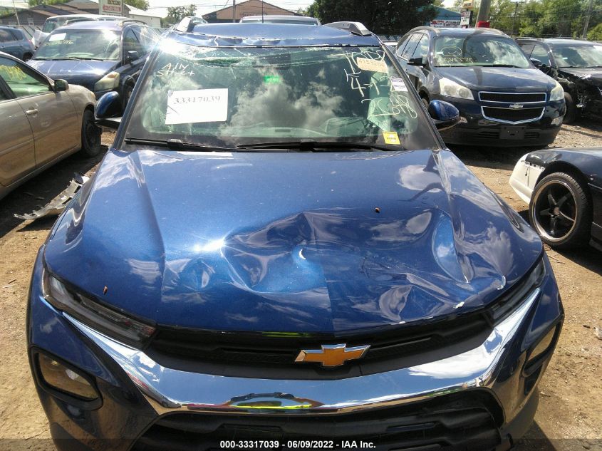 2022 CHEVROLET TRAILBLAZER LT KL79MPS26NB012648