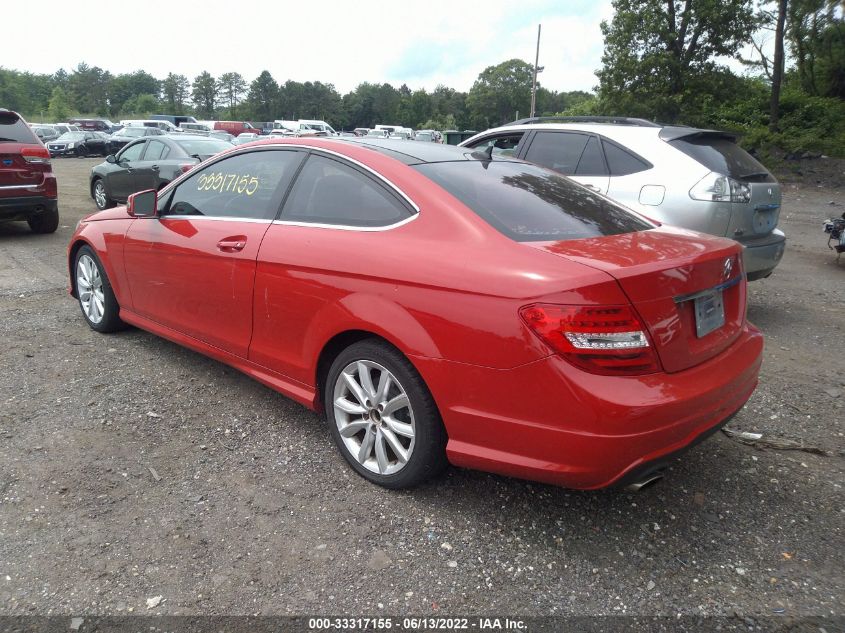 2013 MERCEDES-BENZ C-CLASS C 250 WDDGJ4HB1DF973969