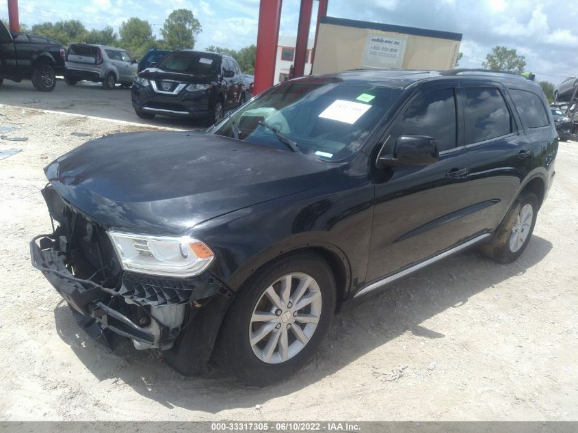 2014 DODGE DURANGO SXT 1C4RDHAG6EC344928
