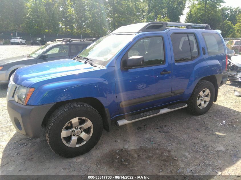 2013 NISSAN XTERRA S 5N1AN0NW3DN822010