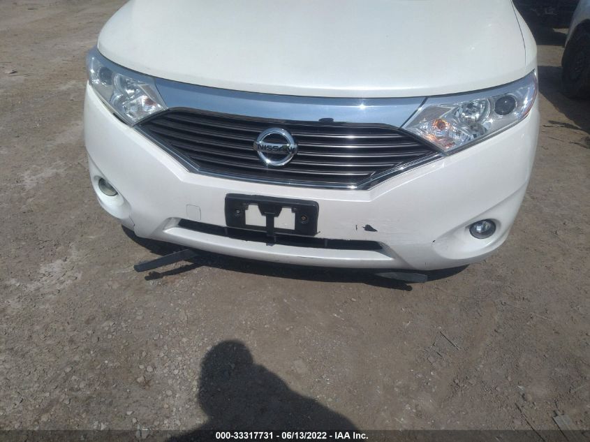 2013 NISSAN QUEST SV JN8AE2KP5D9067646