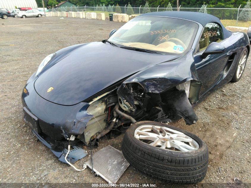 2015 PORSCHE BOXSTER WP0CA2A89FS120841