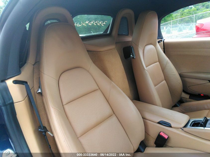 2015 PORSCHE BOXSTER WP0CA2A89FS120841