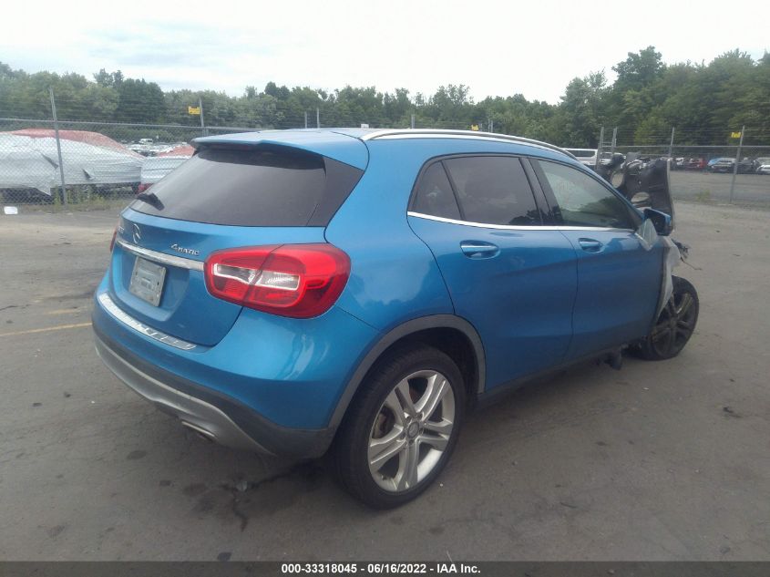 2016 MERCEDES-BENZ GLA GLA 250 WDCTG4GB0GJ206666