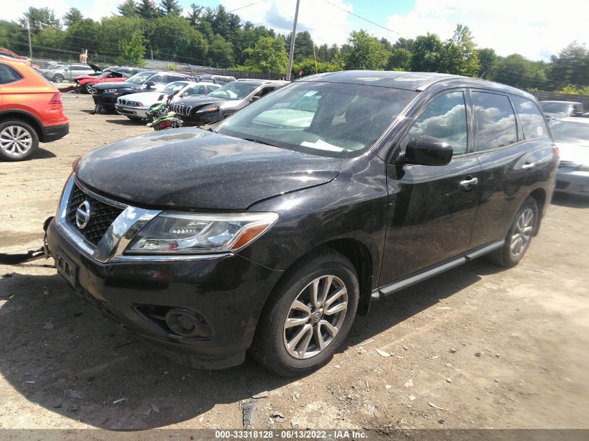 2014 NISSAN PATHFINDER S 5N1AR2MM5EC710595