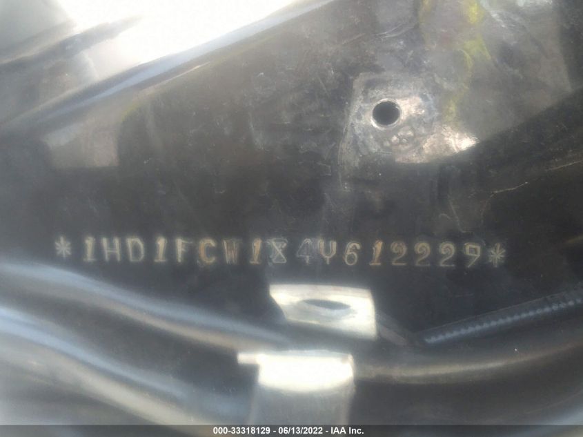 2004 HARLEY-DAVIDSON FLHTCUI 1HD1FCW184Y612229