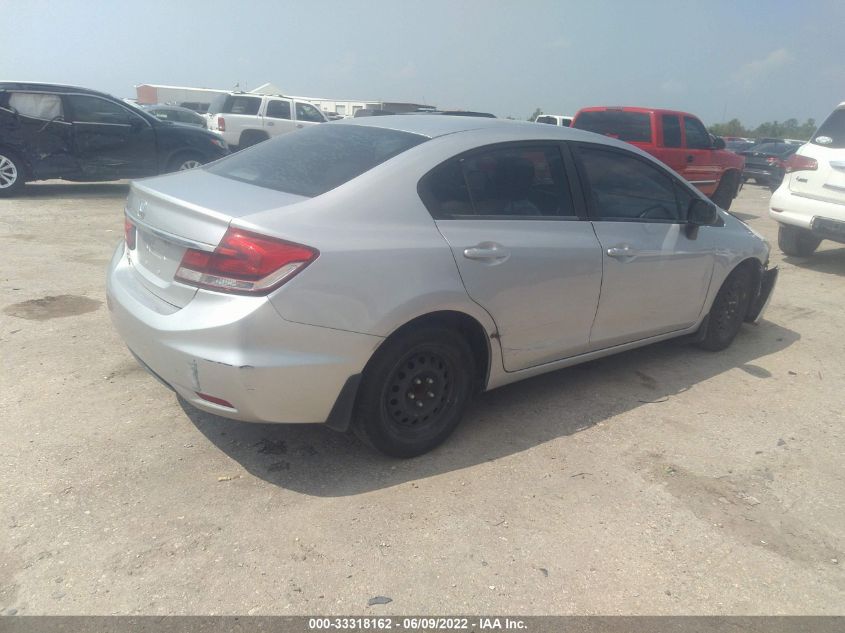 2013 HONDA CIVIC SDN LX 19XFB2F57DE024652