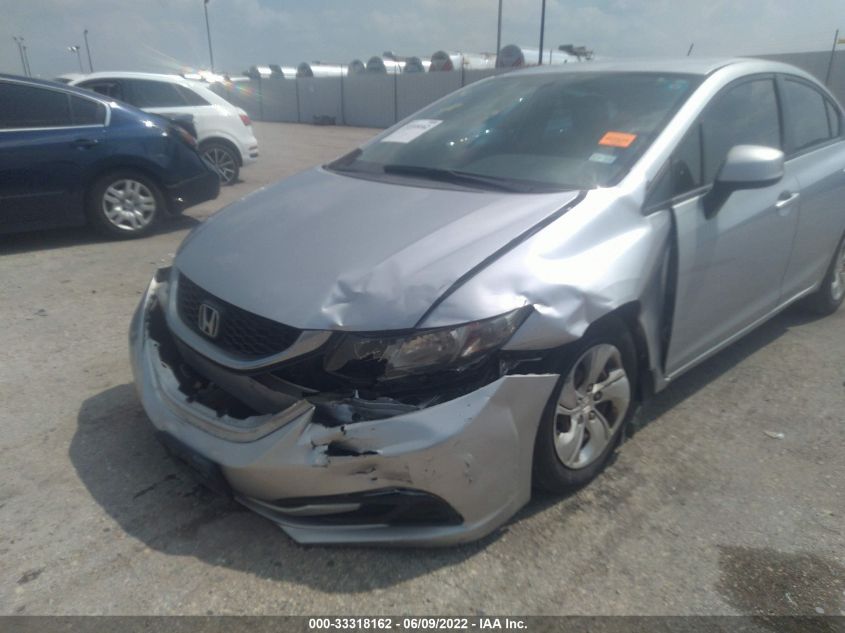 2013 HONDA CIVIC SDN LX 19XFB2F57DE024652