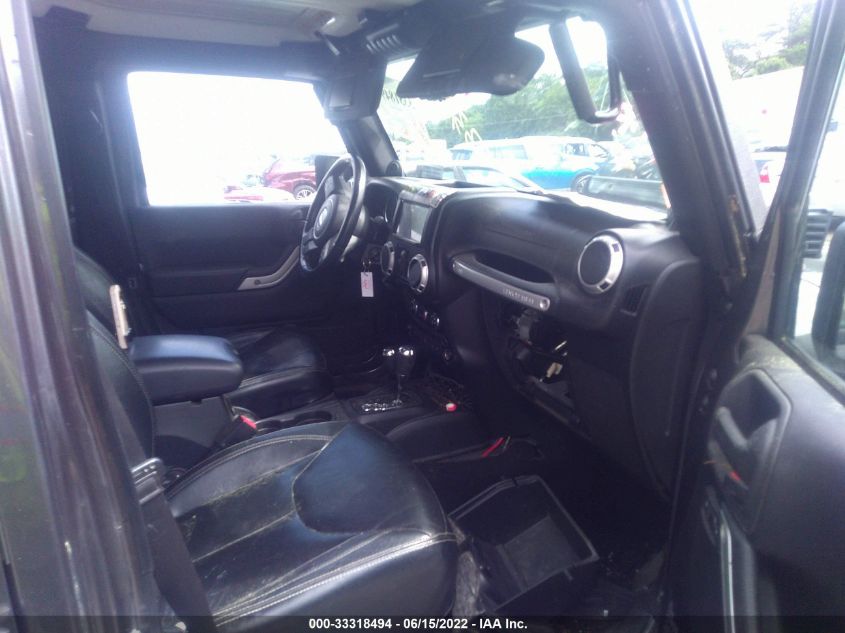 2014 JEEP WRANGLER UNLIMITED SAHARA 1C4BJWEG1EL167830