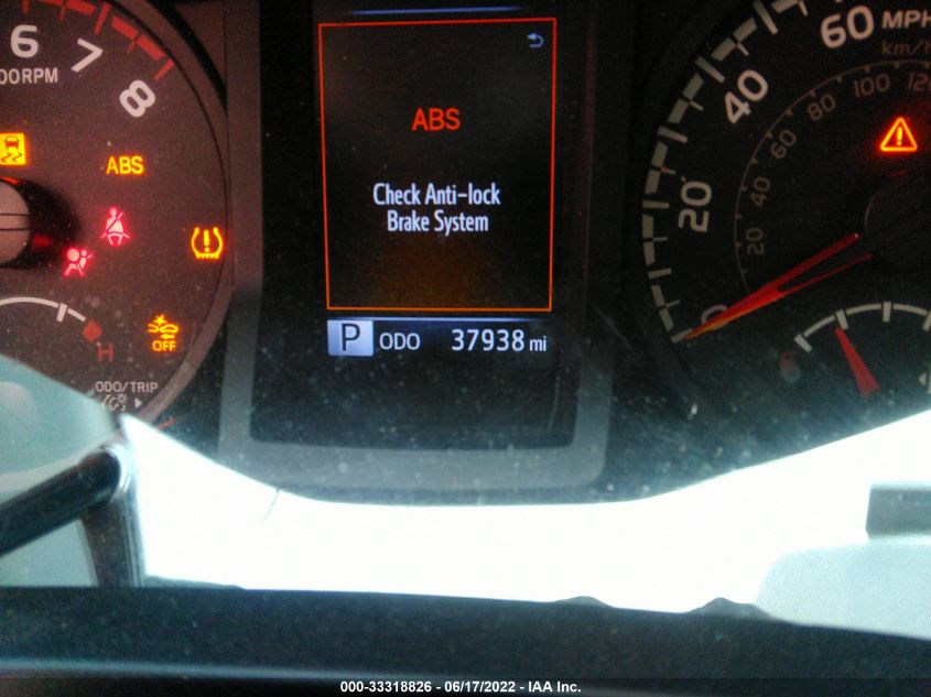 2019 TOYOTA TACOMA 2WD SR/SR5 5TFAX5GN6KX148338