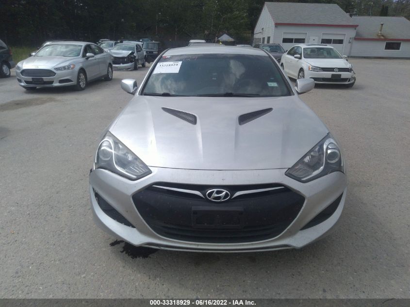 2013 HYUNDAI GENESIS COUPE 2.0T KMHHT6KD1DU086832