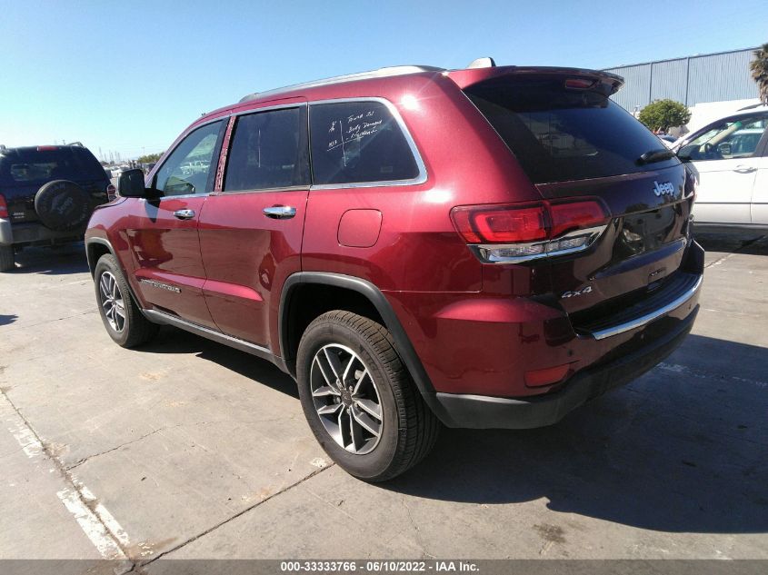 2022 JEEP GRAND CHEROKEE WK LIMITED 1C4RJFBG7NC110552