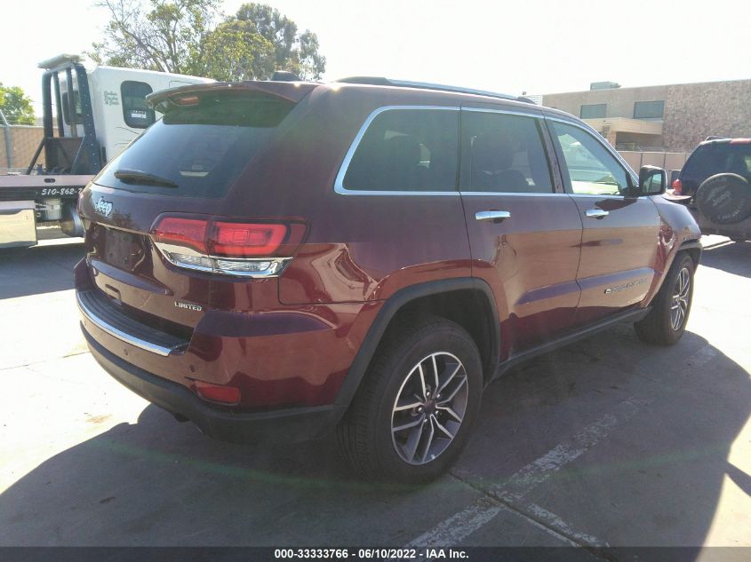 2022 JEEP GRAND CHEROKEE WK LIMITED 1C4RJFBG7NC110552