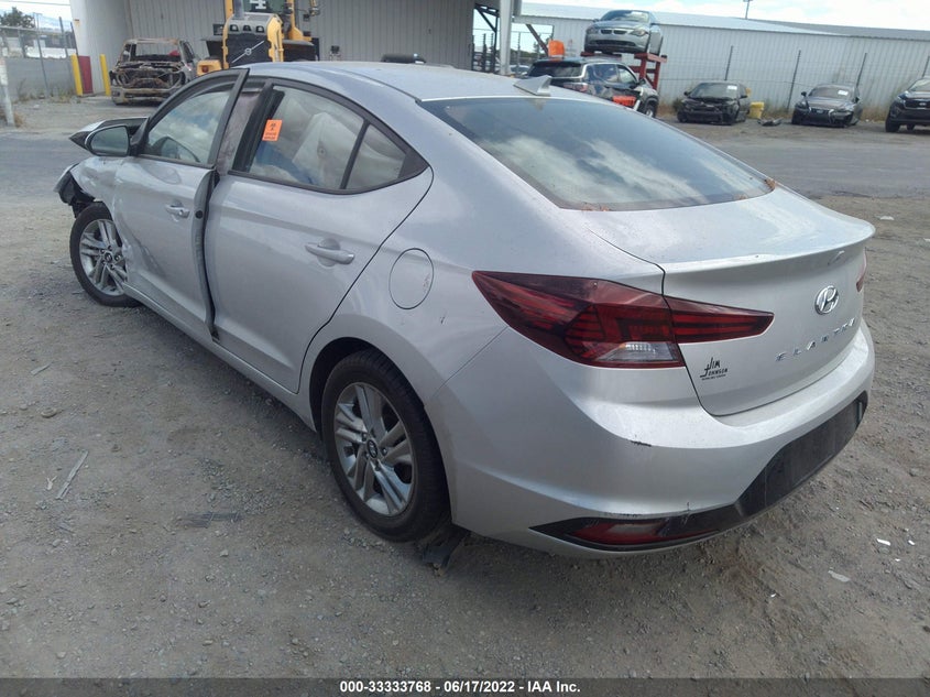 VIN 5NPD84LF6LH539540 2020 HYUNDAI ELANTRA SEL